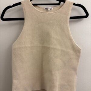 Reformation Hudson Ribbed Sweater Tank